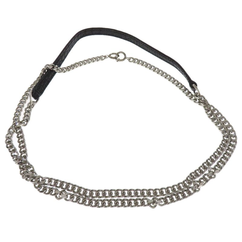 YVES Saint Laurent Yves Saint Laurent Chain Wallet Shape Pressed Long Wallet