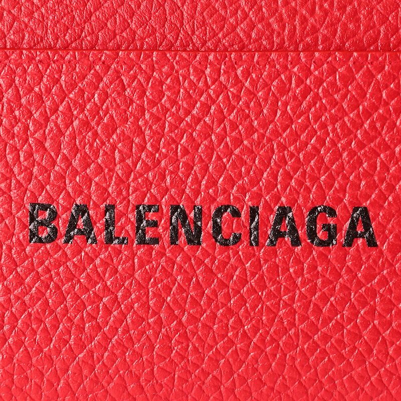 Balenciaga Card Case Cache Red