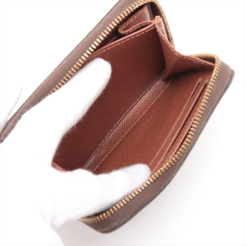 Louis Vuitton Monogram Zippy Coin Purse Zippy Wallet Round Zip Compact Wallet