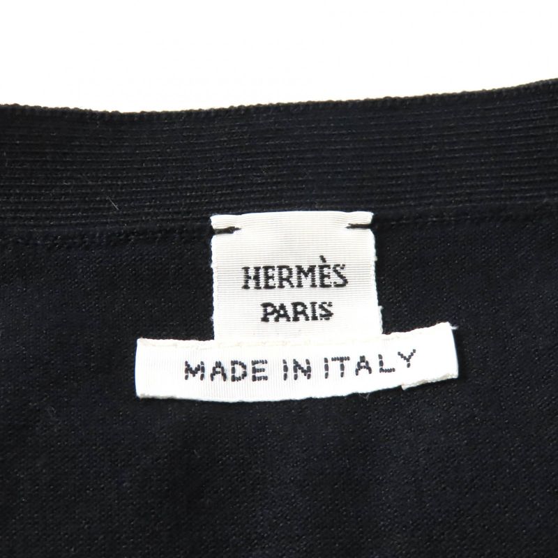 Hermes 21SS L Instrvction DV ROY Imperial Studies Silk-blend Short Sleeve Short