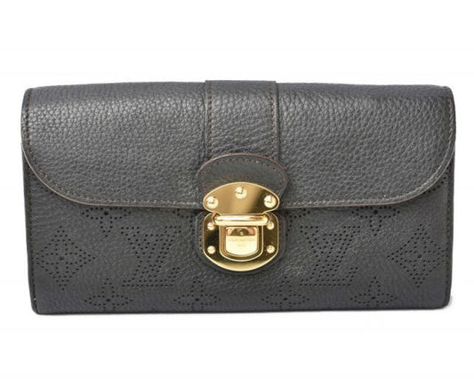 Louis Vuitton Wallet Mahina Louis Vuitton Long Wallet Portefeuille Iris Noir