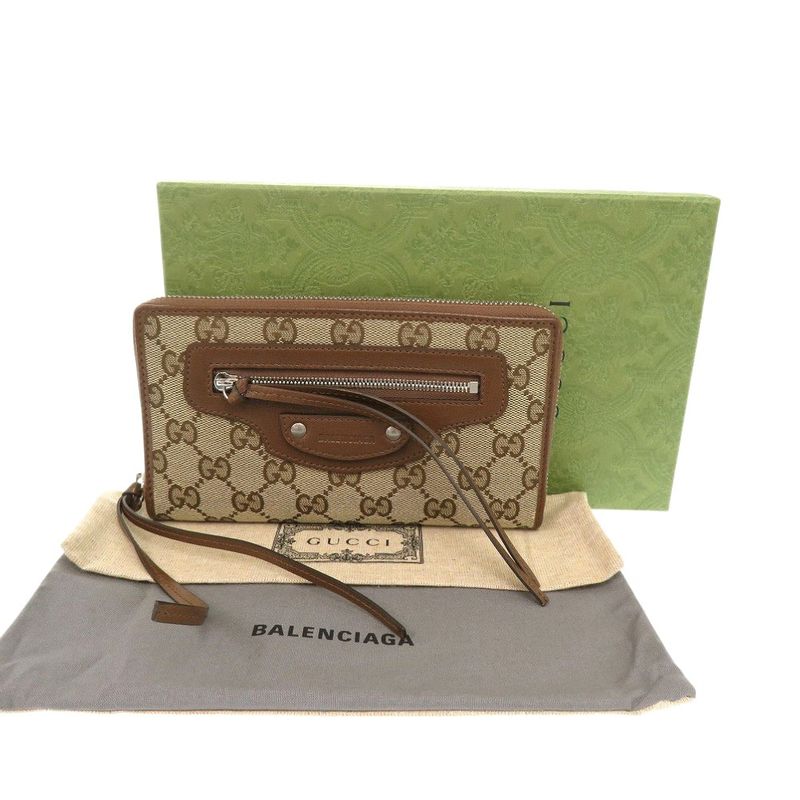 Gucci The Hacker Project Neo-classic Balenciaga Collaboration 681710 GG Canvas