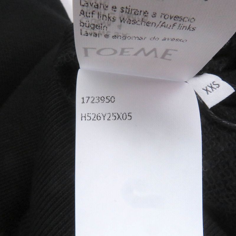 LOEWE 22SS H526y25x05 LOEWE NEON Hoodie Anagram Embroidery Oversize Pullover