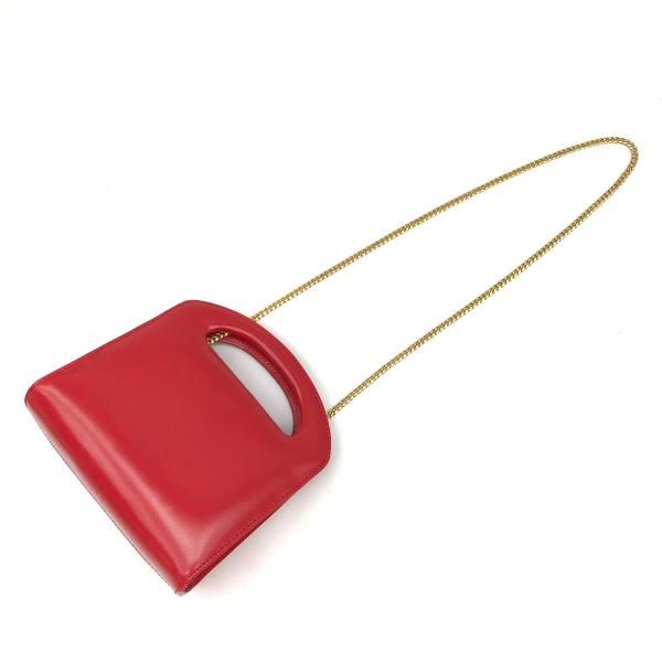 Loewe Leather Anagram 2-Way Mini Hand Chain Shoulder Bag
