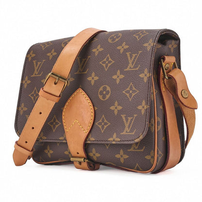 Louis Vuitton Monogram Cartesiere MM M51253 Brown (gold Hardware) Shoulder Bag