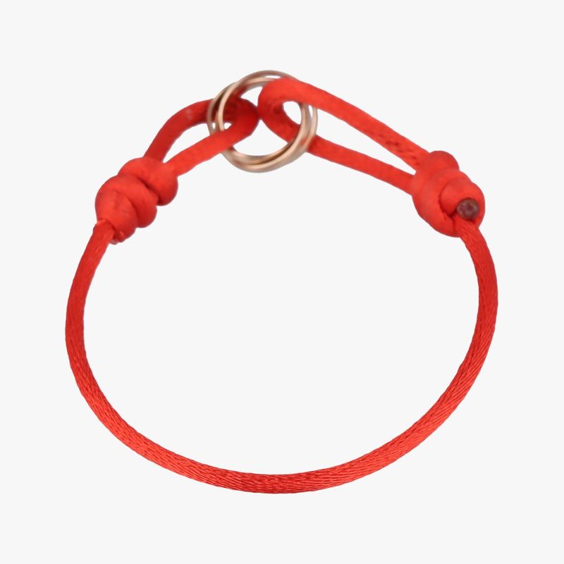 Cartier Neon Cord Red And Gold Au750b6069100qey787