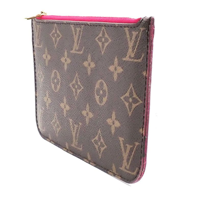 Louis Vuitton Neverfull Pouch Monogram Pink 34ka714