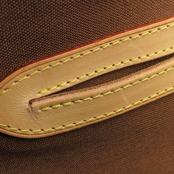 Louis Vuitton Boston Bag Carryall Monogram Canvas Monogram Gold Hardware Brown