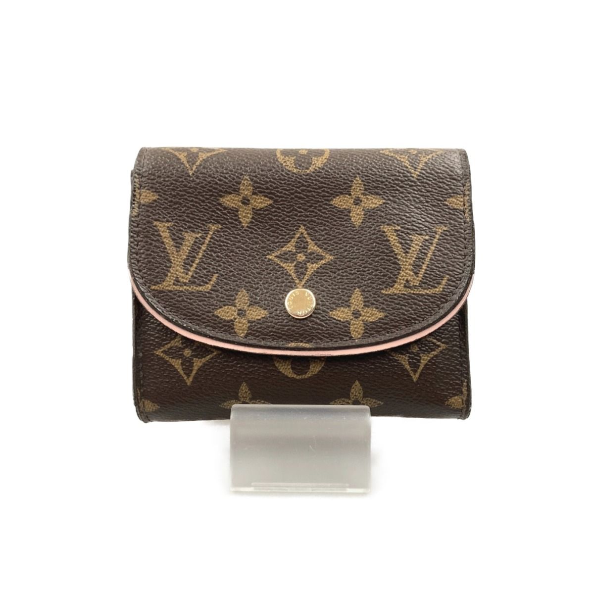 Louis Vuitton Monogram Portefeuille Arianne Tri-Fold Short Wallet M62037 Brown