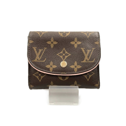 Louis Vuitton Monogram Portefeuille Arianne Tri-Fold Short Wallet M62037 Brown