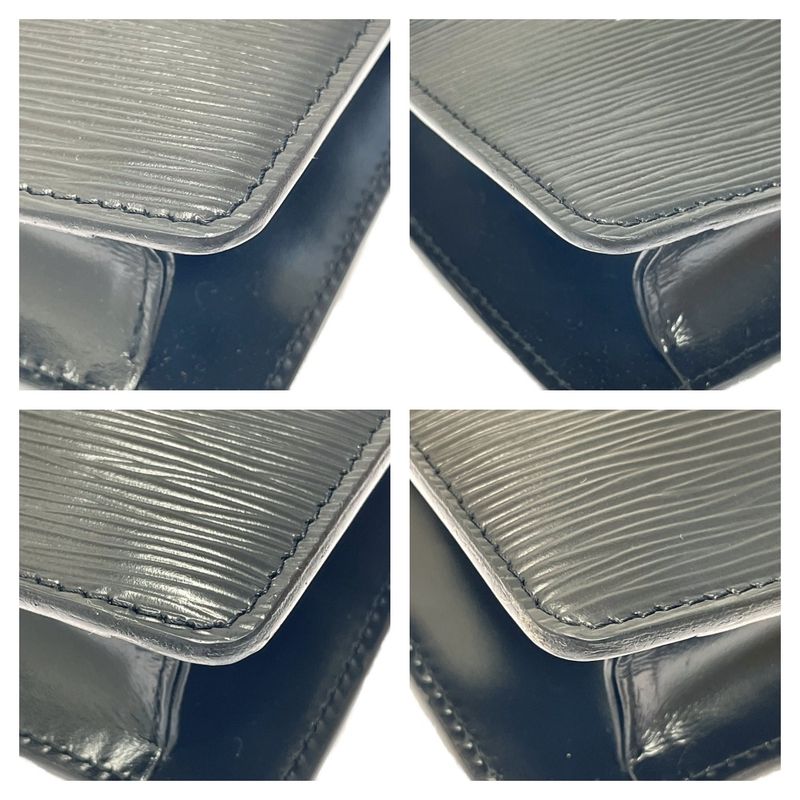 Louis Vuitton M52652 Epi Leather Montaigne 27 Black 320960