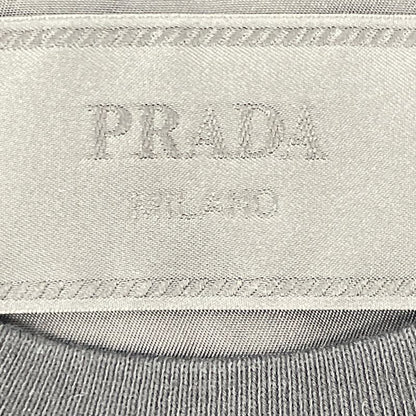 Prada 24 Ujn661 Black Re-nylon Jersey T-shirt M