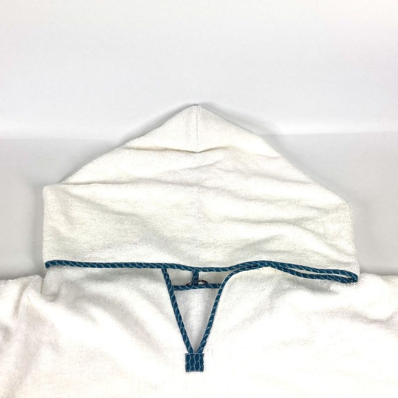 Hermes Tops Other Logo Bathrobe Hooded Cotton White