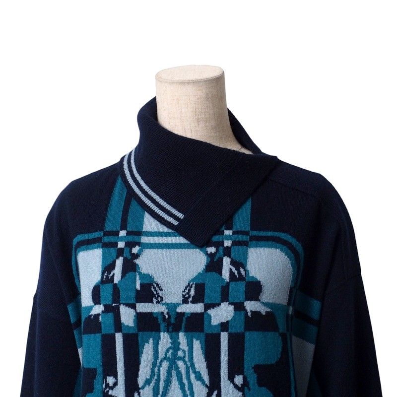 2023Hermes Dress Size 40 Brides De GALA Tartan Brides De Gala Tartan All