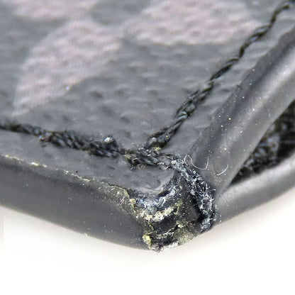 Louis Vuitton Coin Case Coin Card Holder M30271 Taiga Monogram Eclipse Ardoise