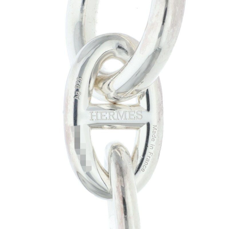 Hermes Chaine D'ancre TGM Chaine D'ancre TGM Silver Bracelet Men's 11link