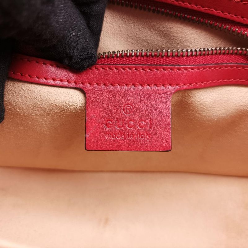 Gucci Queen Margaret Red Leather 476541 D025171925