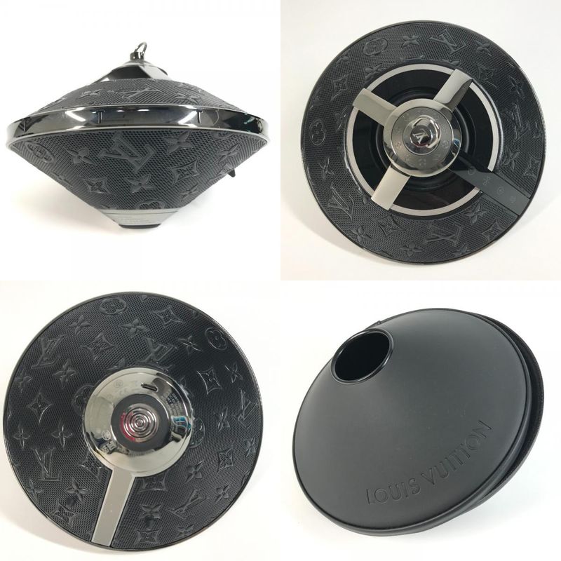 Louis Vuitton Miscellaneous Items Horizon Light Up Speaker Qac000 Metal Frame