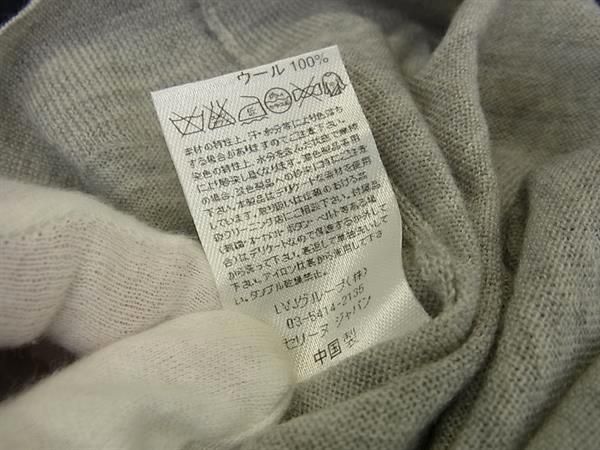 Celine 100% Wool Short Sleeve Knit Top Size Indicated L Clothing Women's Gray