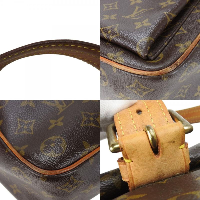 Louis Vuitton Tote Bag M51162 Monogram Brown Gold Hardware Shoulder Casual