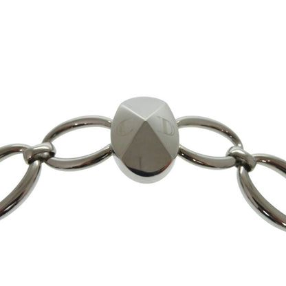 Dior Faux Pearl Necklace Silver Choker 0989 Dior