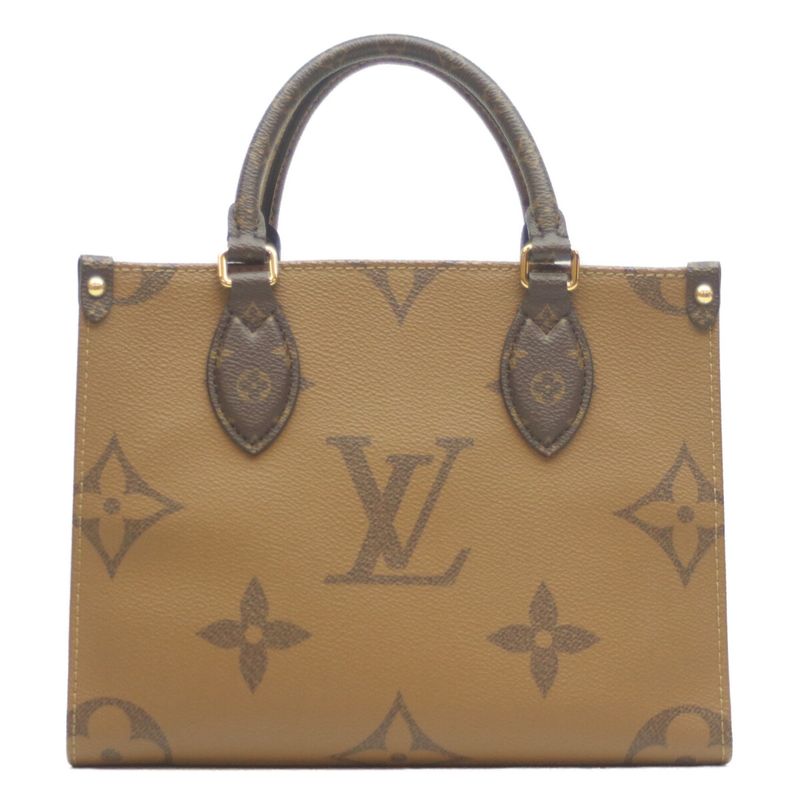 Louis Vuitton M46373 Monogram On The Go PM 2WAY Hand Shoulder Bag Handbag