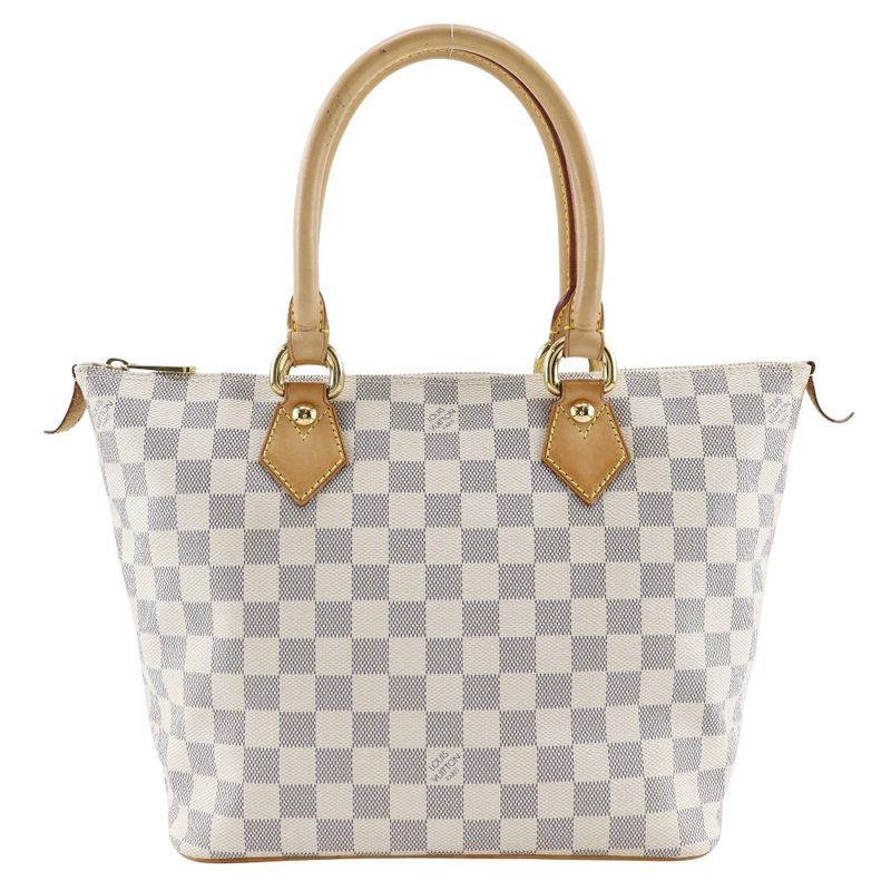 Louis Vuitton Saleya PM N51186 Damier Azure Canvas White Vi3057 Ladies Handbag