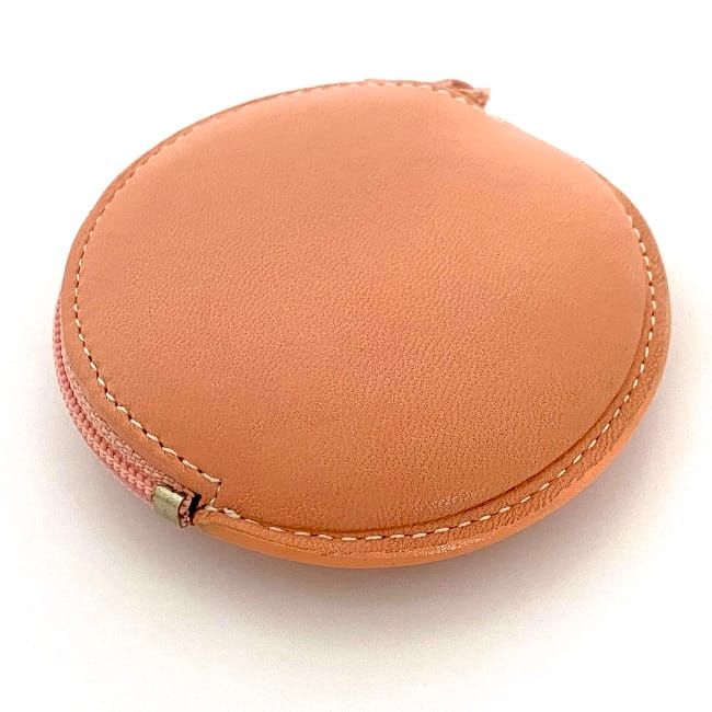Loewe Coin Case Pink Anagram Excellent Condition Coin Purse Leather Preowned L26
