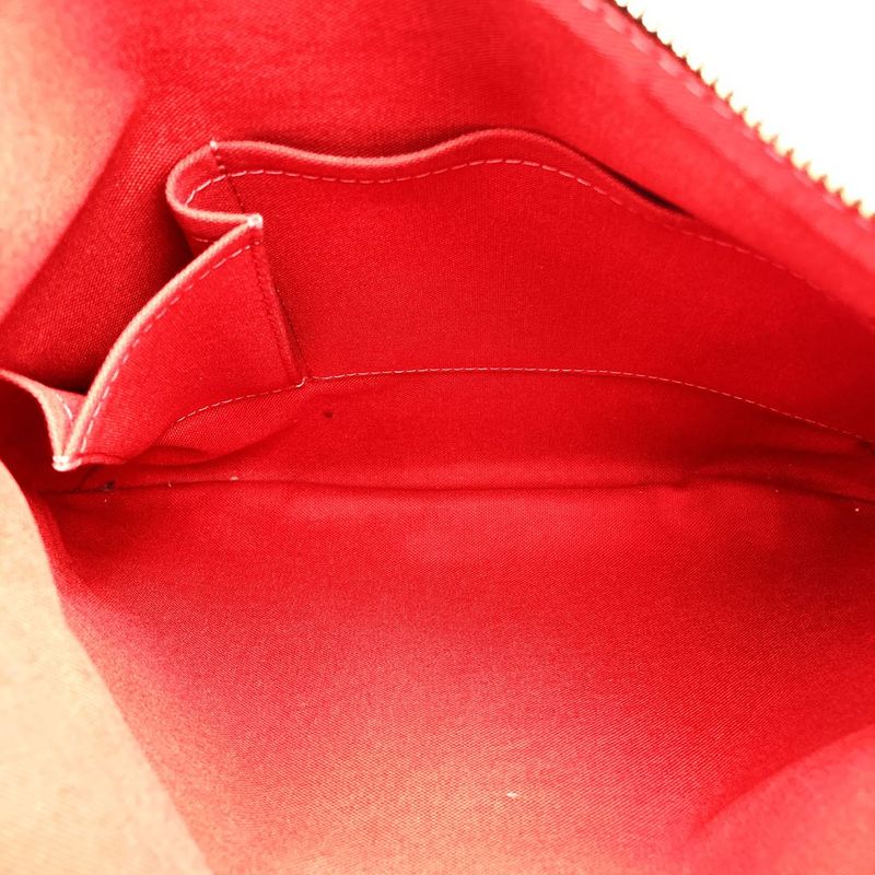 Louis Vuitton N42251 Bloomsbury PM Shoulder Bag Damier Canvas Ebène Ladies Men