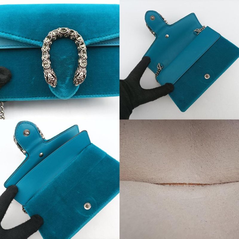 Gucci Dionysus Blue Velour 476432