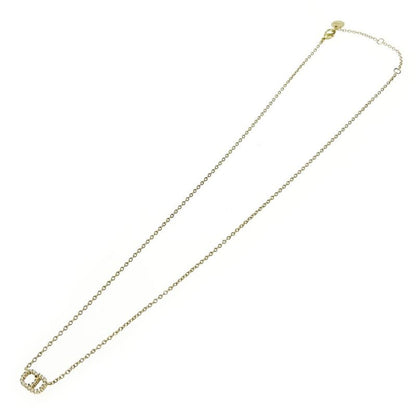 Christian Dior GP Crystal Clair D Lune Necklace Women's Gold 364135 Necklace