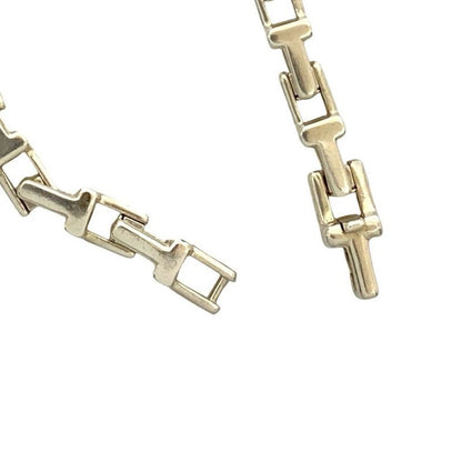 Tiffany & Co T Narrow Bracelet Silver 925 Chain Bangle Accessories