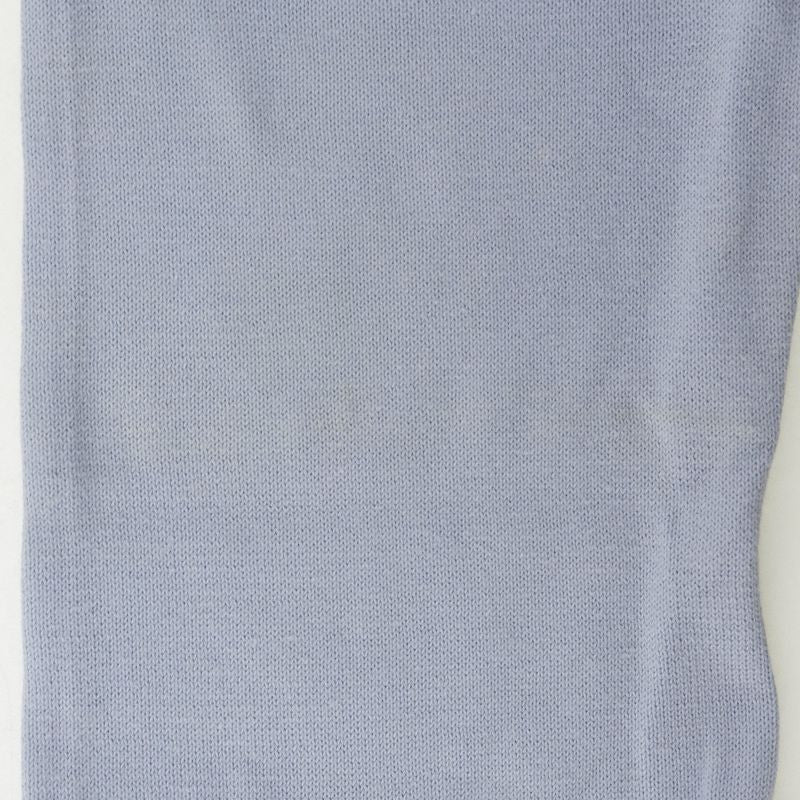 Chanel Coco Mark P25278v01765 Cotton Light Blue Women's Knit