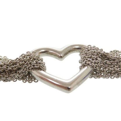 Tiffany & Co Open Heart Toggle Silver 925 Necklace 0275 Tiffany & Co