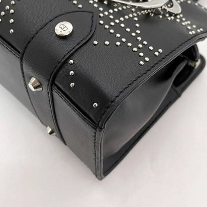 Christian Dior Semi Shoulder Bag F21666 Black