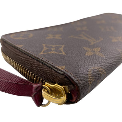 Louis Vuitton M60742 Portefeuille Cles Mance Round Zipper Monogram Long Wallet