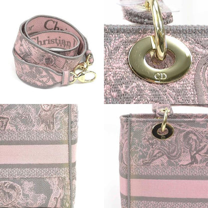 Christian DIOR Shoulder Bag Handbag Lady D-light