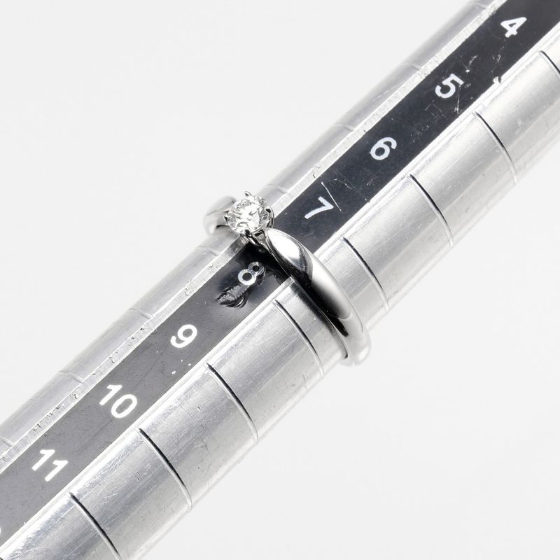 Tiffany & Co Harmony 0.19ct If/i/3ex Pt950platinum X Diamonds 7.5 Ladies' 3.27g