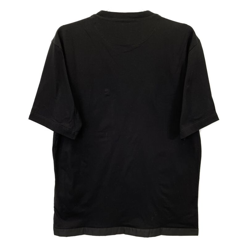 Prada 24 Ujn661 Black Re-nylon Jersey T-shirt M