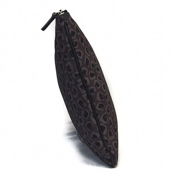 Gucci Second Bag Leopard Print Clutch Bag Gucci Gray