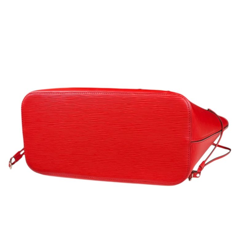 Louis Vuitton Neverfull MM Epi Tote Bag Epi Leather M41159 Red Ladies Louis