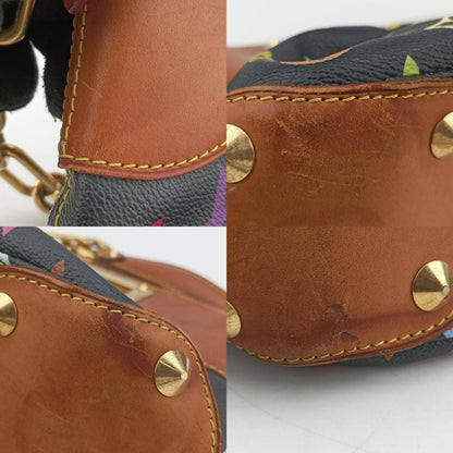 Louis Vuitton Judy PM Noir Black Monogram Multicolor M40258 Th5019