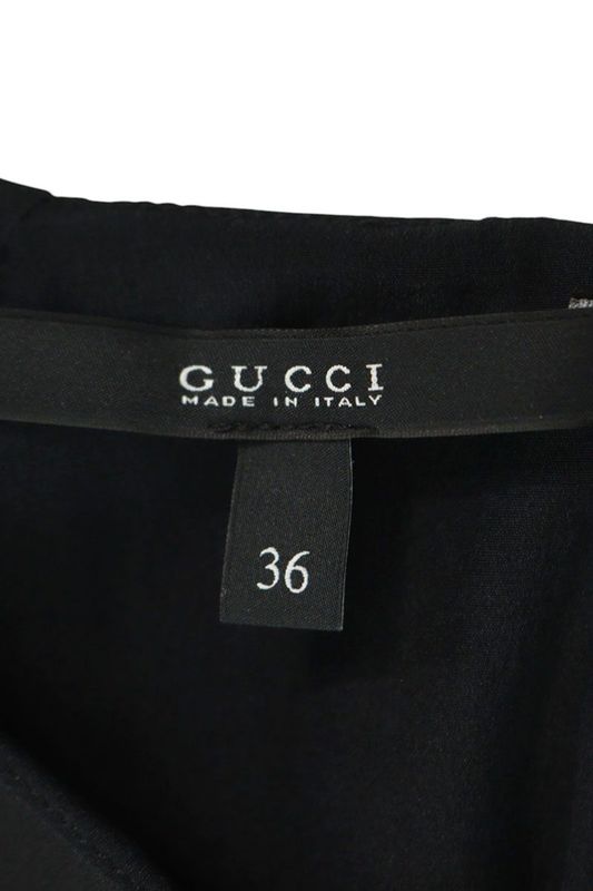 Gucci 265663 Zj345 Silk Dress Women 36