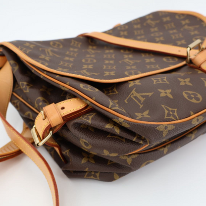 Louis Vuitton Monogram Saumur 35 Crossbody Shoulder Bag