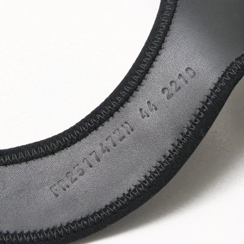 Hermes Giorno Sandals Size 44 Thong Sandals Shoes Khaki Black Made In