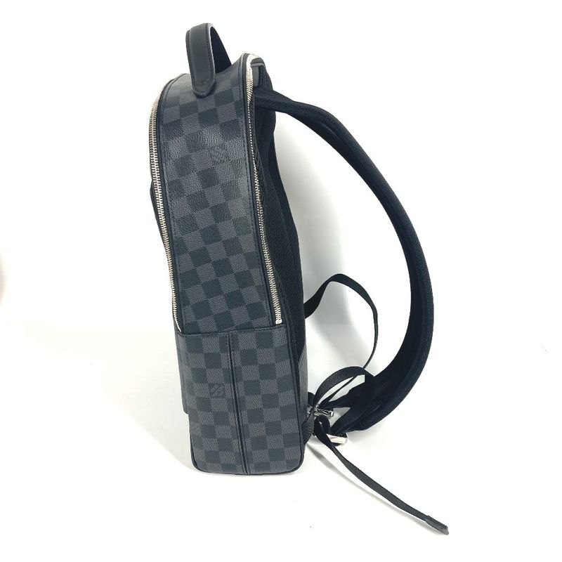 Louis Vuitton Backpack Sac Avenue Backpack N40499 Damier Graphite Canvas Black