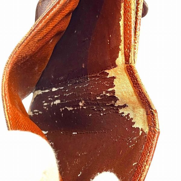 Louis Vuitton Monogram Porte Monevier Viennois M61663 Clasping Bifold Wallet