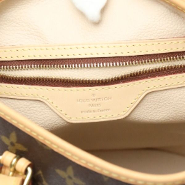 Louis Vuitton M42238 Monogram Tote Bag Bucket PM Handbag Louis Vuitton Brown