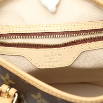 Louis Vuitton M42238 Monogram Tote Bag Bucket PM Handbag Louis Vuitton Brown