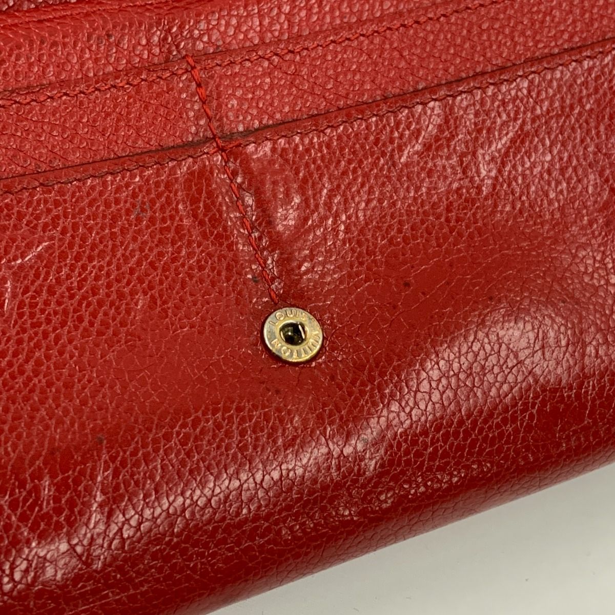 Louis Vuitton Monogram Empreinte Portefeuille Sarah Bifold Long Wallet M62213